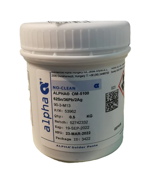 Dose mit silberhaltiger Lötpaste